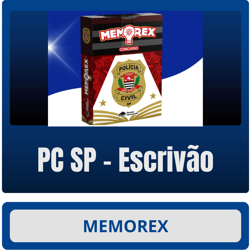 Memorex - PC SP (Escrivão)