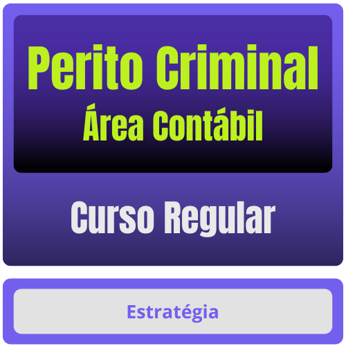 Perito Criminal - Curso Regular (Área Contábil) Pacote Completo