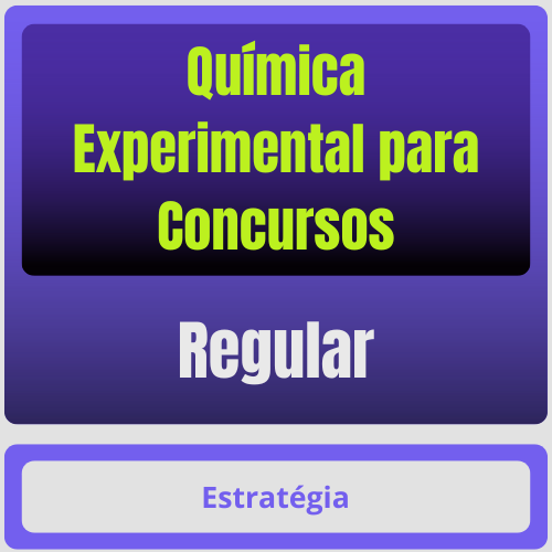 Química Experimental p/ Concursos - Curso Regular (Somente PDF)