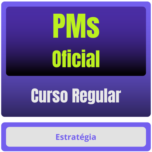 PMs - Curso Regular (Oficial) Pacote