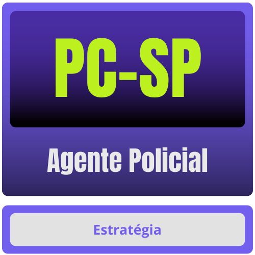 PC-SP (Agente Policial) Pacote Completo