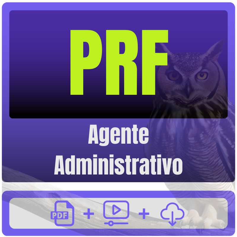 PRF (Agente Administrativo) Pacote Completo