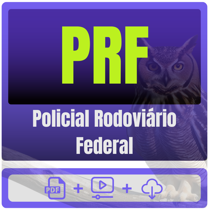 PRF (Policial Rodoviário Federal) Pacote Completo