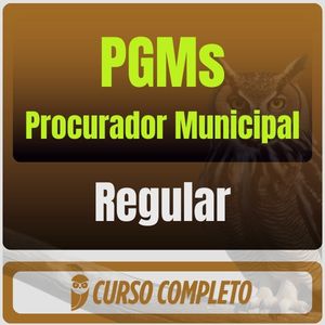 PGMs (Procurador Municipal) Pacote Teórico (Regular) - 2026