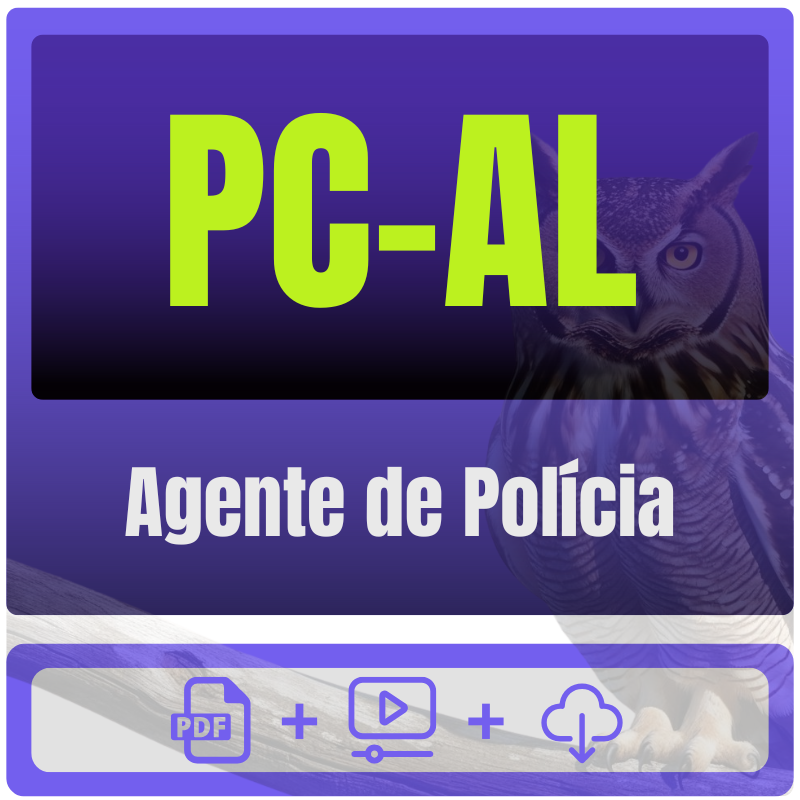 PC-AL (Agente de Polícia) - Pacote