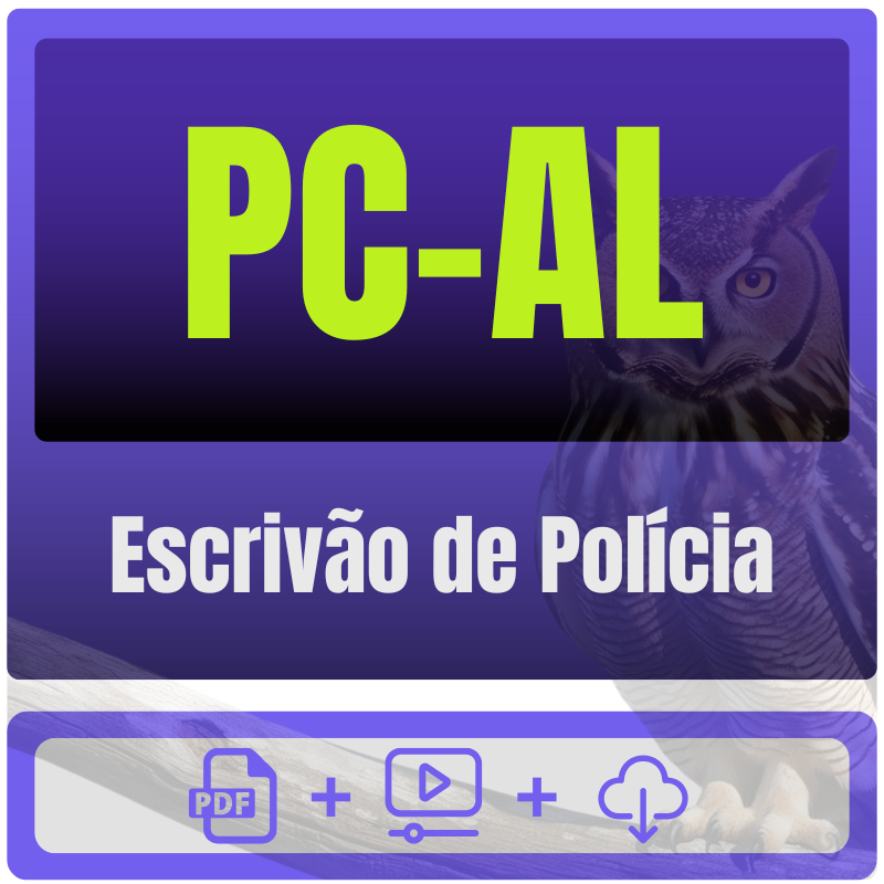 PC-AL (Escrivão de Polícia) Pacote