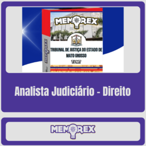 Memorex TJ MT (Analista Judiciário - Direito) - Somente PDF