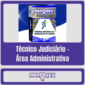 Memorex TRT 15 SP (Técnico Judiciário - Área Administrativa) - Somente PDF