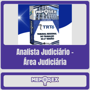 Memorex TRT 6 PE (Analista Judiciário - Área Judiciária) - Somente PDF