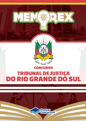 Memorex - TJ RS (Técnico Judiciário) - Rateio de Curso | Rateio Concursos | Melhor Site de Rateio de Cursos