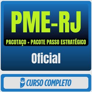 PMERJ (Oficial) Pacotaço - Pacote Teórico + Pacote Passo
