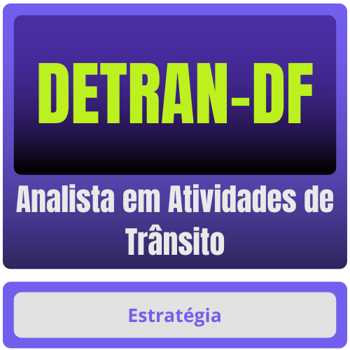 DETRAN-DF (Analista em Atividades de Trânsito) Pacote