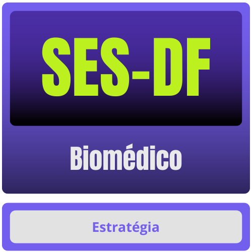SES-DF (Biomédico) Pacote Completo
