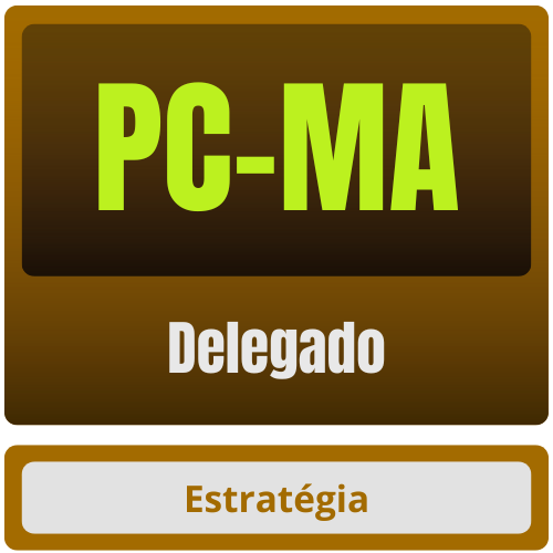 PC-MA (Delegado) Pacote Teórico - 2026 - Rateio de Curso | Rateio Concursos | Melhor Site de Rateio de Cursos