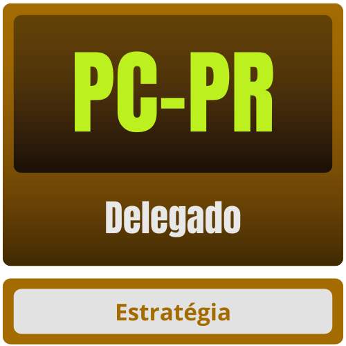 PC-PR (Delegado) Pacote Teórico - Lote Único - 2025
