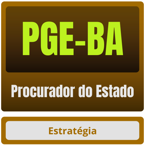 PGE-BA (Procurador do Estado) Pacote Teórico - Lote Único - 2025