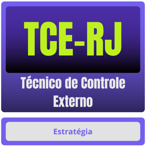 TCE-RJ (Técnico de Controle Externo) Pacote