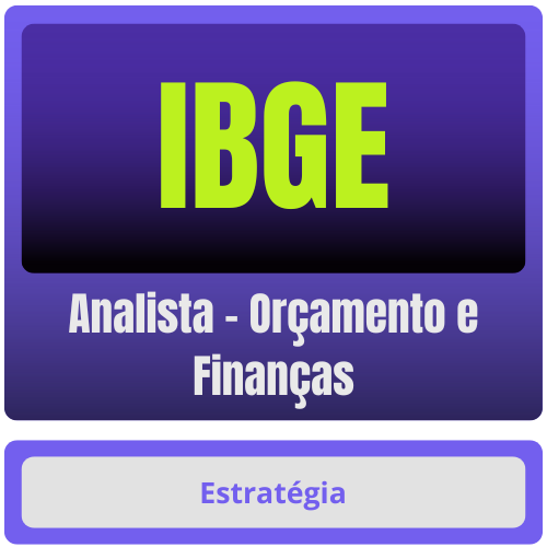 IBGE (Analista - Orçamento e Finanças) Pacote Completo