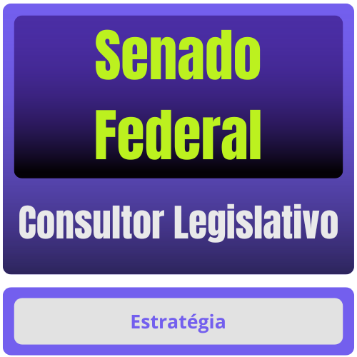 Senado Federal (Consultor Legislativo) Pacote Conhecimentos Comuns