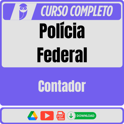 Polícia Federal (Contador) Pós-Edital - 2025
