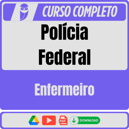 Polícia Federal (Enfermeiro) Pós-Edital - 2025