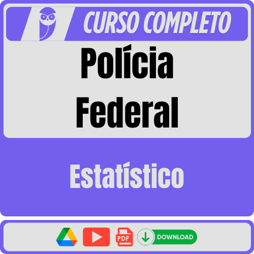 Polícia Federal (Estatístico) Pós-Edital - 2025