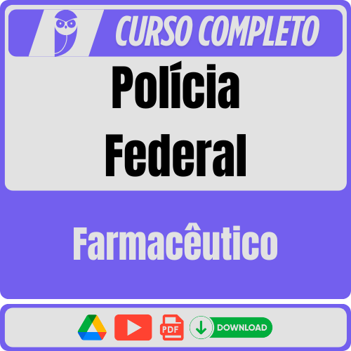 Polícia Federal (Farmacêutico) Pós-Edital - 2025