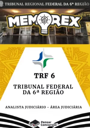 Memorex - TRF 6 (Técnico Judiciário – Área Administrativa) - Rateio de Curso | Rateio Concursos | Melhor Site de Rateio
