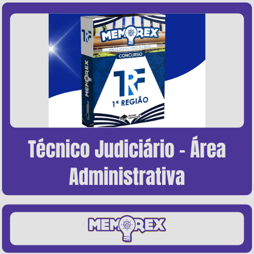 Memorex TRF 1 (Técnico Judiciário - Área Administrativa) - Somente PDF