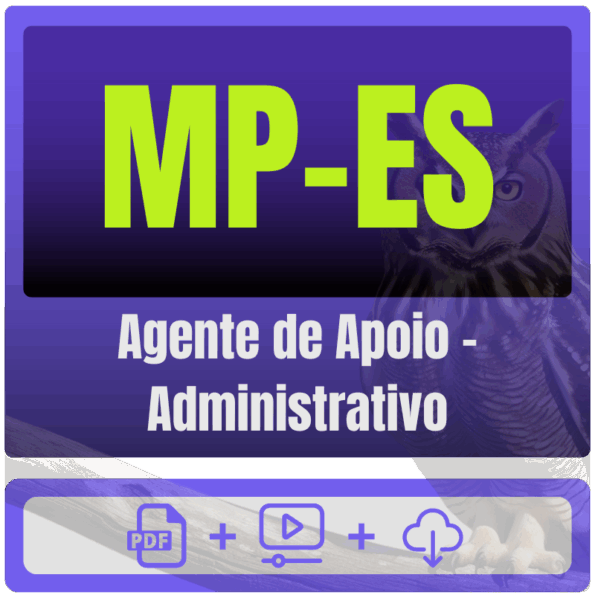 MP-ES (Agente de Apoio - Administrativa) Pós-Edital - 2026
