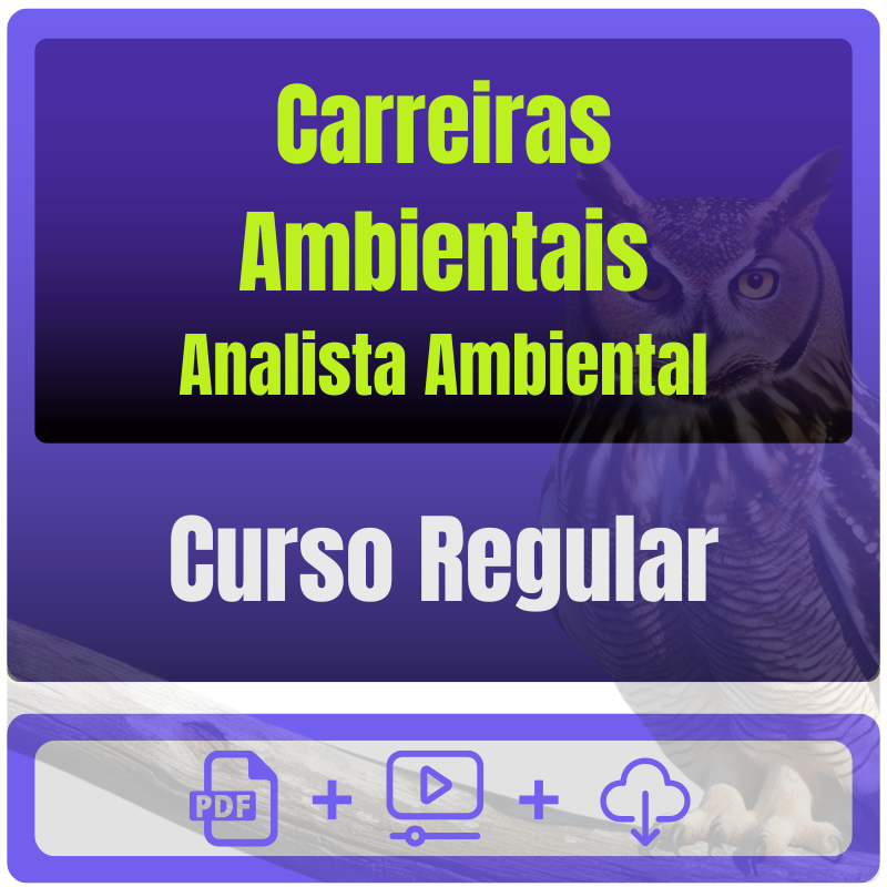Pacote Regular para Carreiras Ambientais (Analista Ambiental)