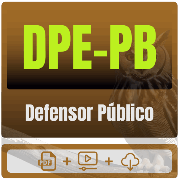 DPE-PB (Defensor Público) Pacote Teórico - 2025