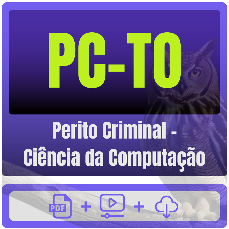 PC-TO (Perito Criminal - Ciência da Computação) Pacote