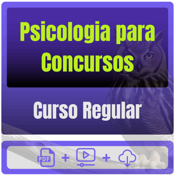 Psicologia p/ Concursos - Curso Regular
