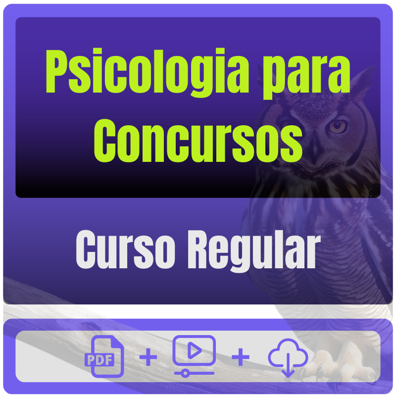 Psicologia p/ Concursos - Curso Regular