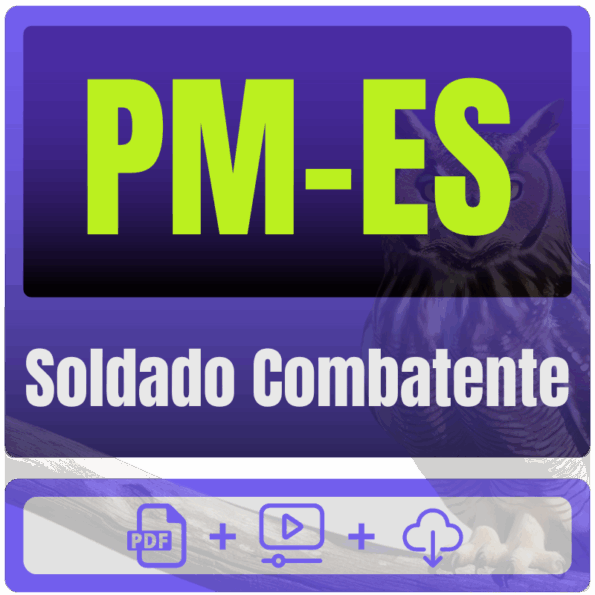 PM-ES (Soldado Combatente) Pós-Edital - 2026 - Rateio de Curso | Rateio Concursos | Melhor Site de Rateio de Cursos