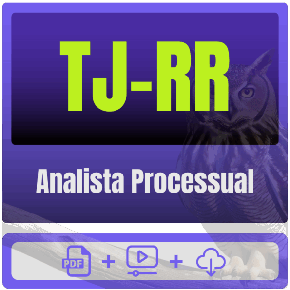 TJ-RR (Analista Processual) Pacote
