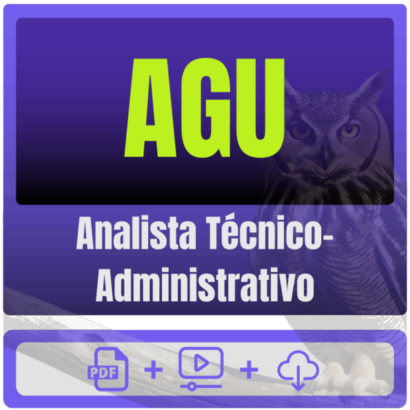 AGU (Analista Técnico-Administrativo) Pacote