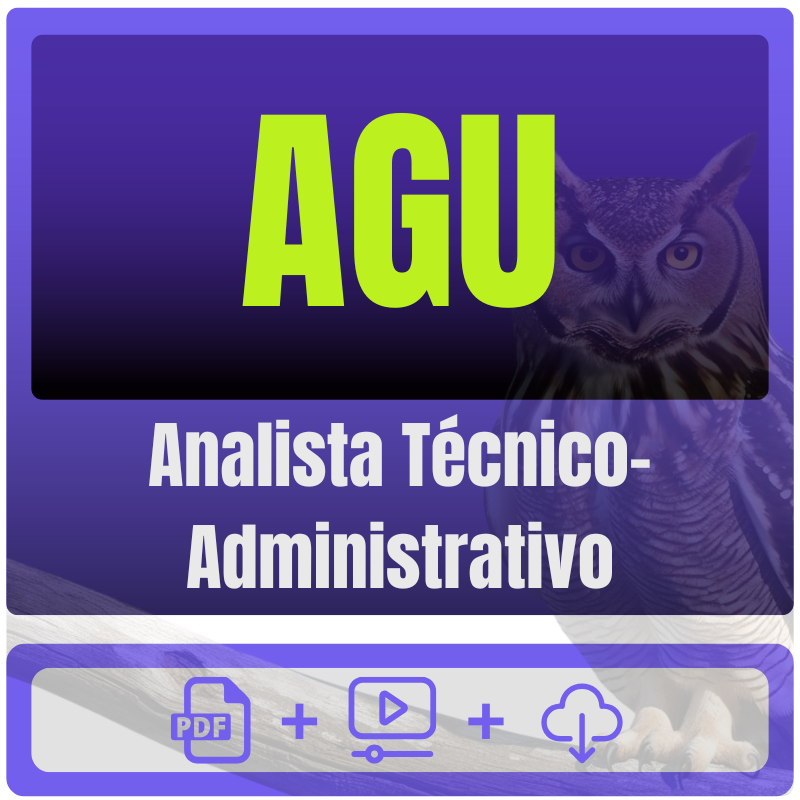 AGU (Analista Técnico-Administrativo) Pacote