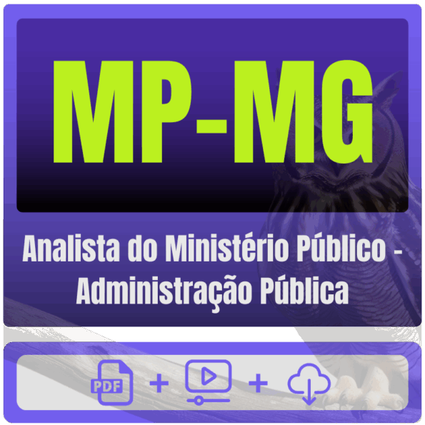 MP-MG (Analista do Ministério Público - Administração Pública) Pacote