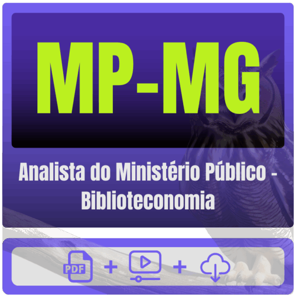 MP-MG (Analista do Ministério Público - Biblioteconomia) Pacote