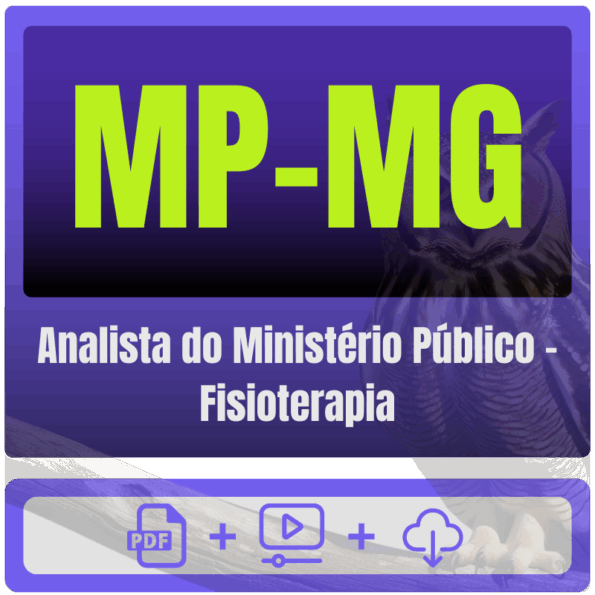 MP-MG (Analista do Ministério Público - Fisioterapia) Pacote