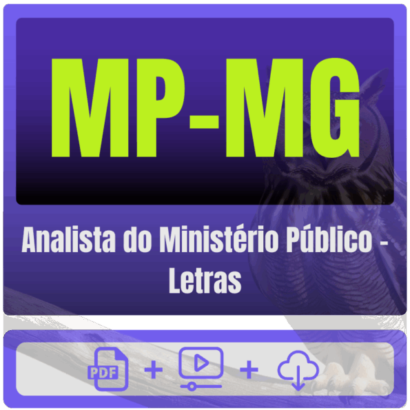 MP-MG (Analista do Ministério Público - Letras) Pacote