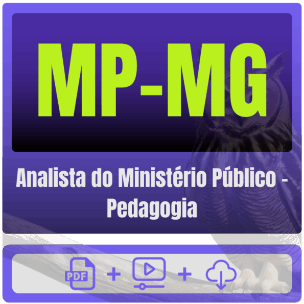 MP-MG (Analista do Ministério Público - Pedagogia) Pacote