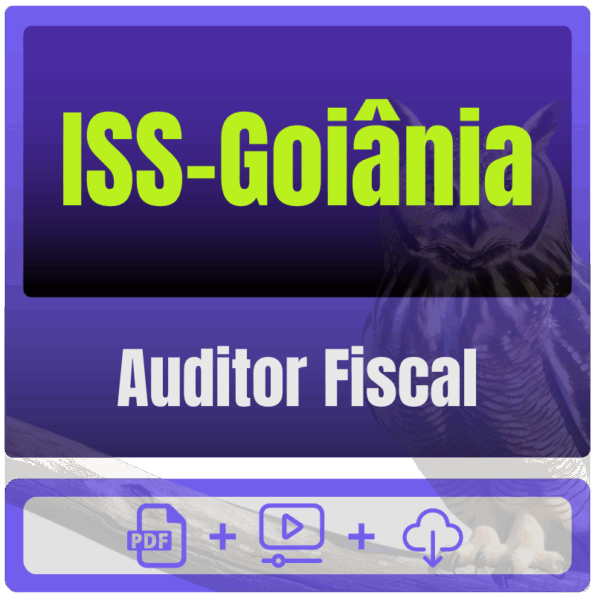 ISS-Goiânia (Auditor Fiscal) Pacote