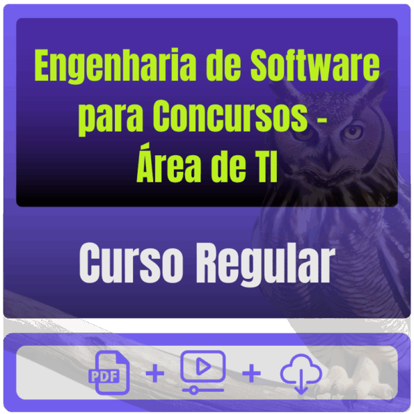 Engenharia de Software para Concursos (Área de TI) - Curso Regular