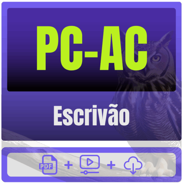 PC-AC (Escrivão) Pacote Completo
