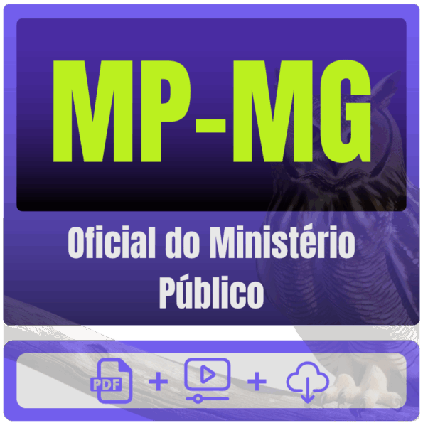 MP-MG (Oficial do Ministério Público) Pacote