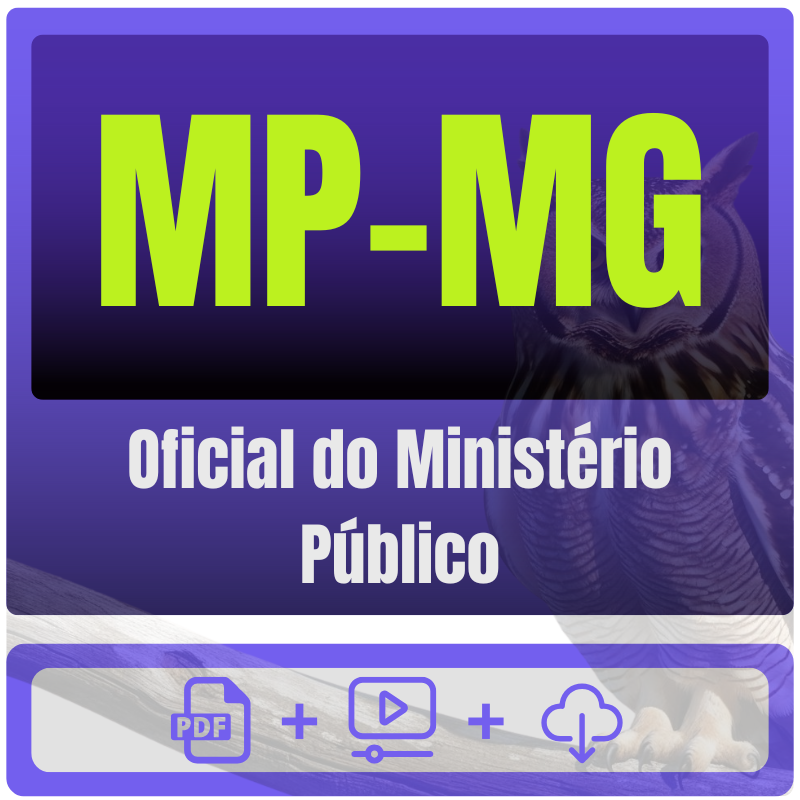 MP-MG (Oficial do Ministério Público) Pacote