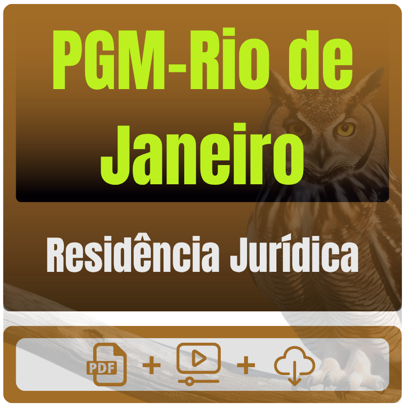 PGM-Rio de Janeiro (Residência Jurídica) Pacote Teórico - 2025